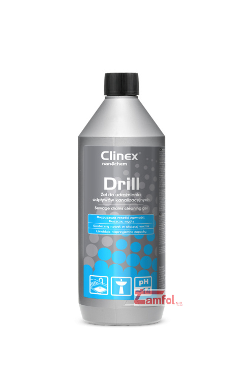 Clinex Drill udrażniacz do rur 1L