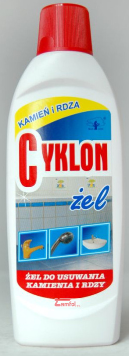 Cyklon żel kamień i rdza