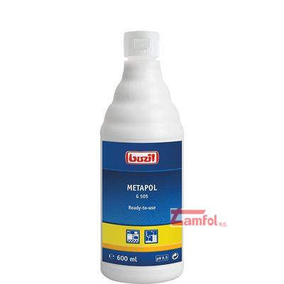 Buzil Metapol G505 Mleczko do gruntownego czyszczeni astali nierdzewnej - 600ml