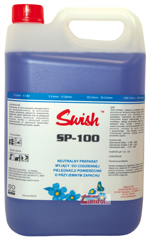 Swish SP100 5L zapachowy prep do bieżącego mycia